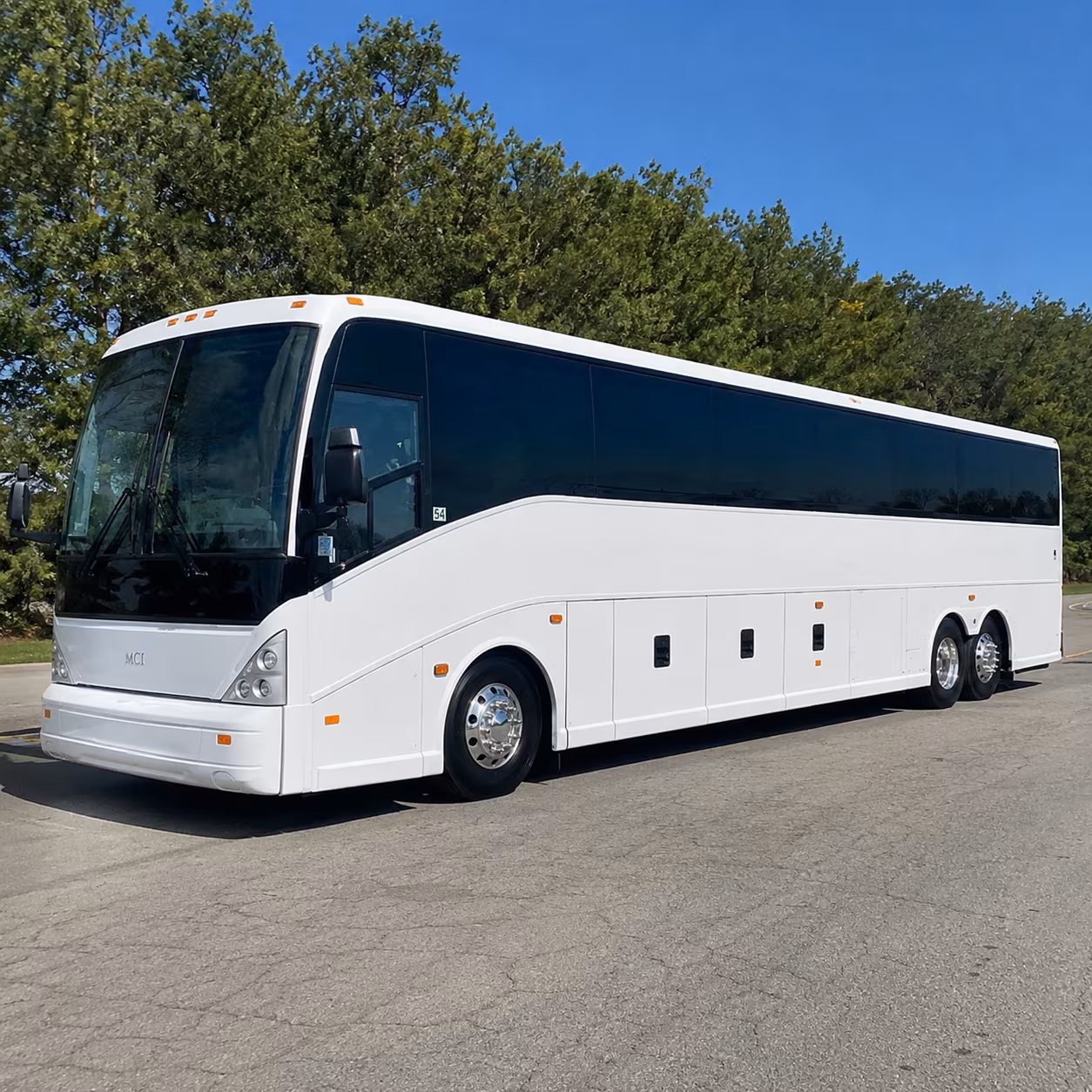 Luggage loaded into a Metro Jacksonville motorcoach luggage bay