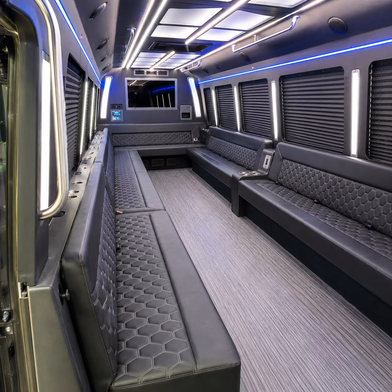 Jacksonville Bachelor & Bachelorette Transportation party bus exterior