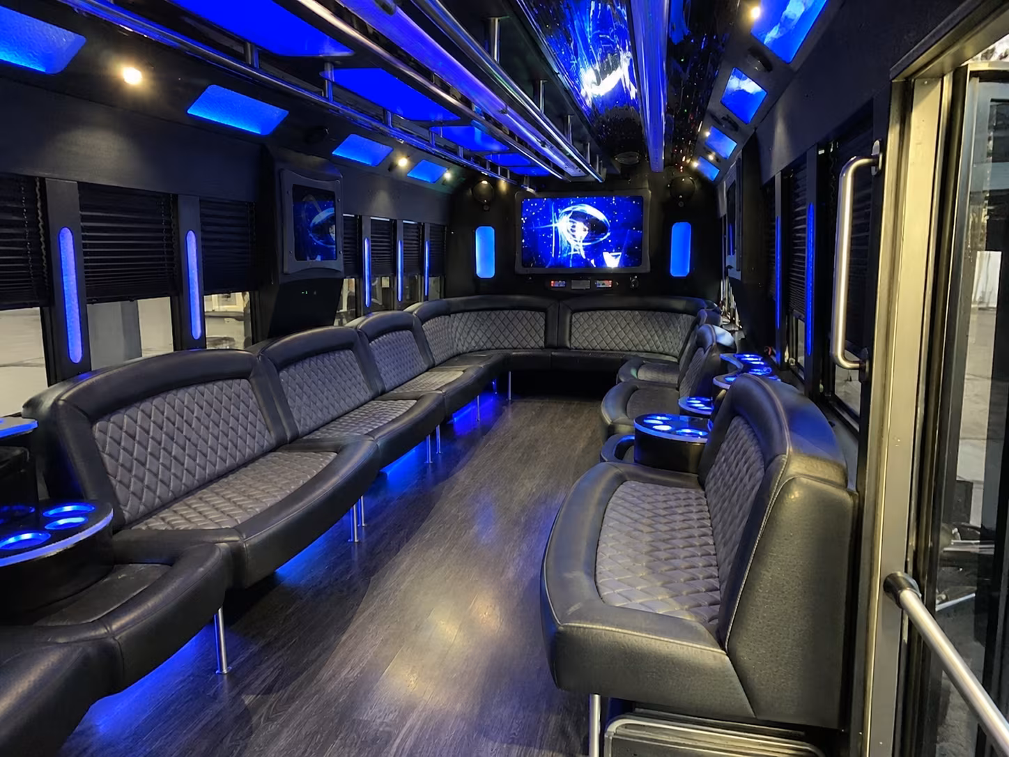 Jacksonville Concert & Music Festival Transportation onboard seating