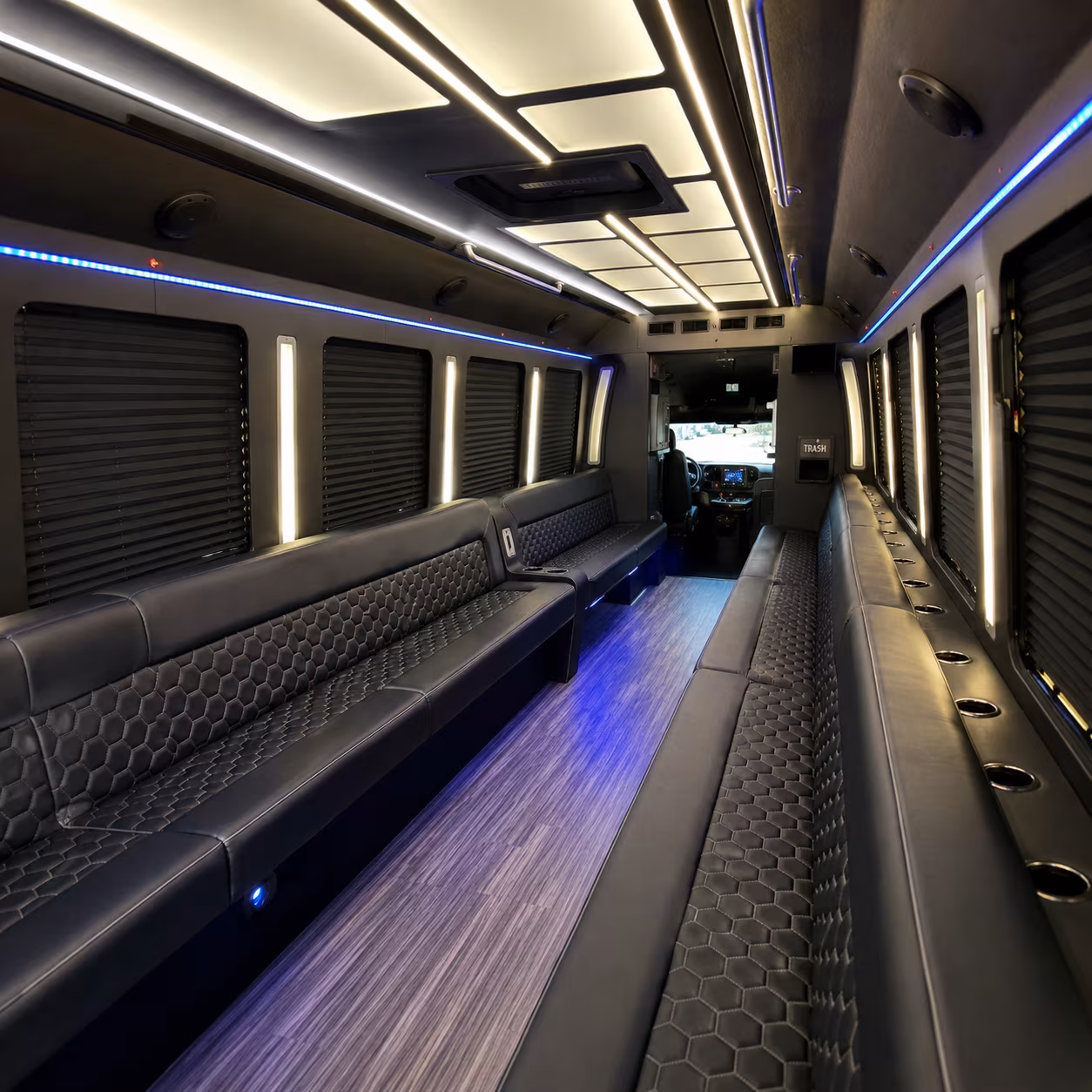 Jacksonville Concert & Music Festival Transportation party bus exterior