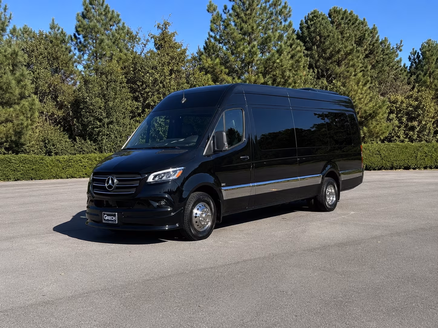 Jacksonville Corporate Transportation party bus exterior