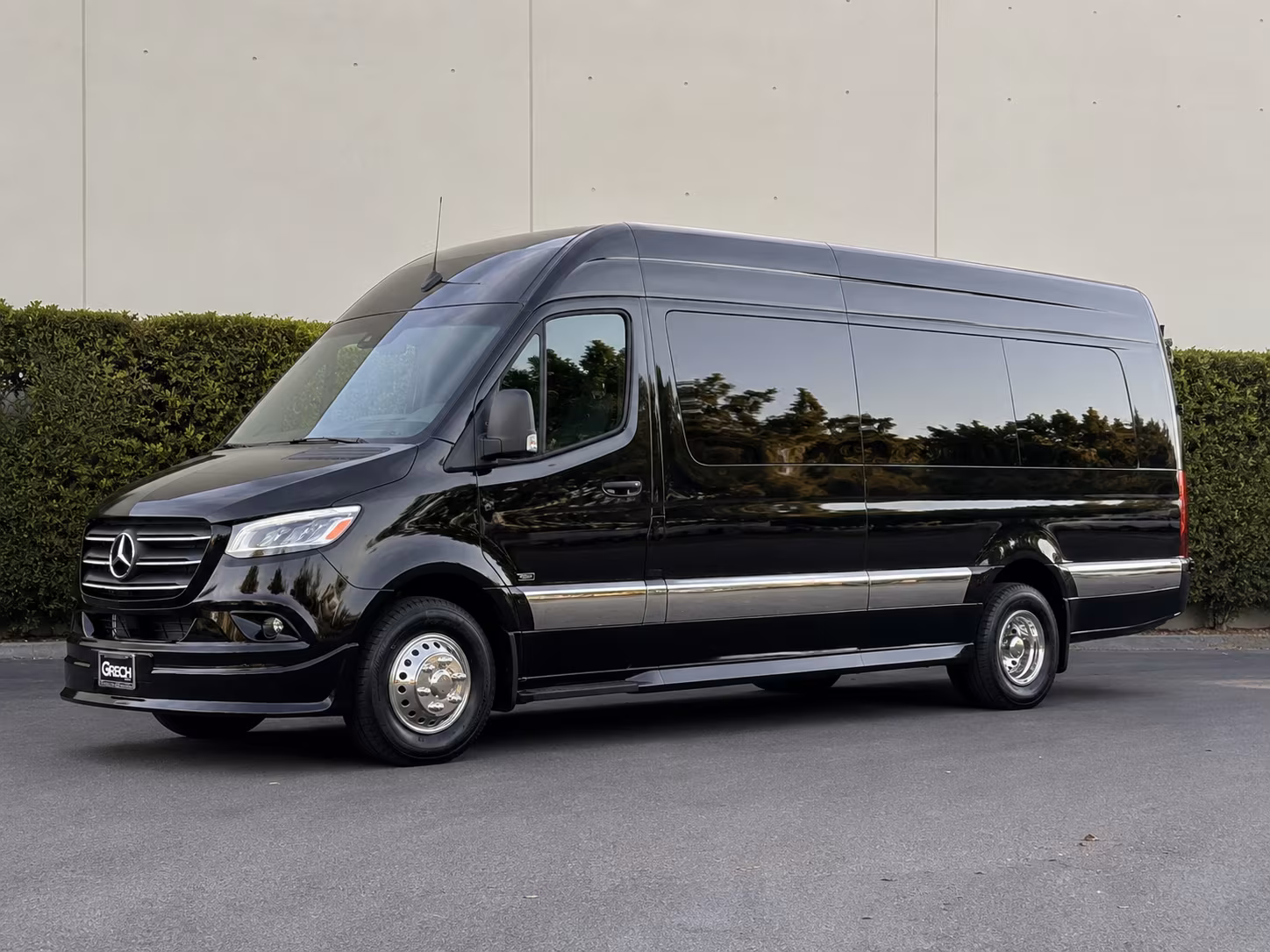 Jacksonville Corporate Transportation party bus exterior
