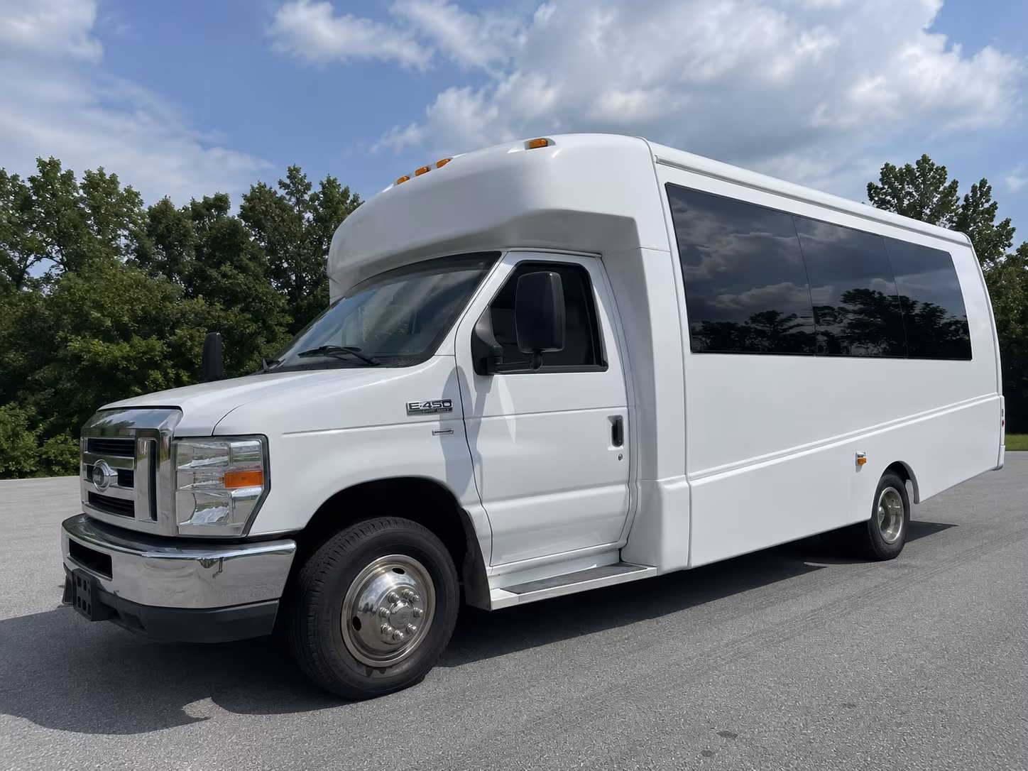 Jacksonville Private Event Transportation party bus exterior