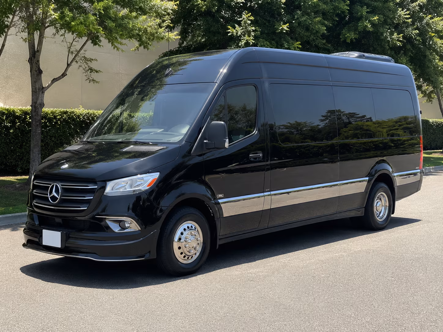 Jacksonville School Event Transportation party bus exterior