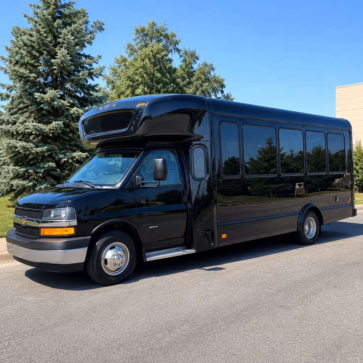 Jacksonville Sporting Event Transportation party bus exterior