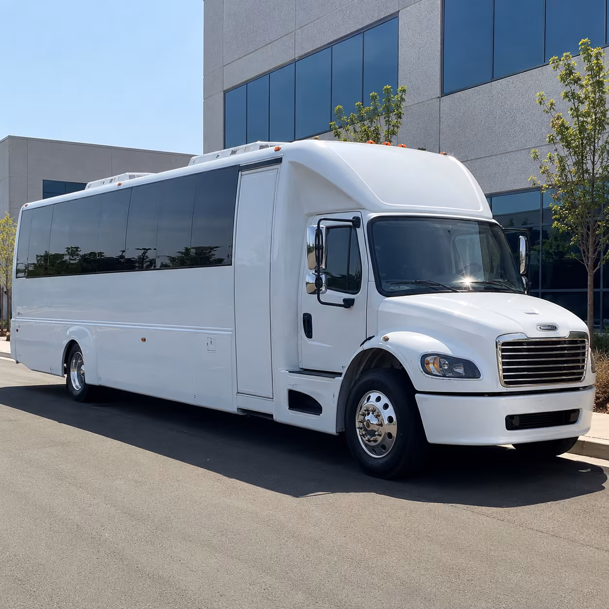 Jacksonville Sporting Event Transportation party bus exterior