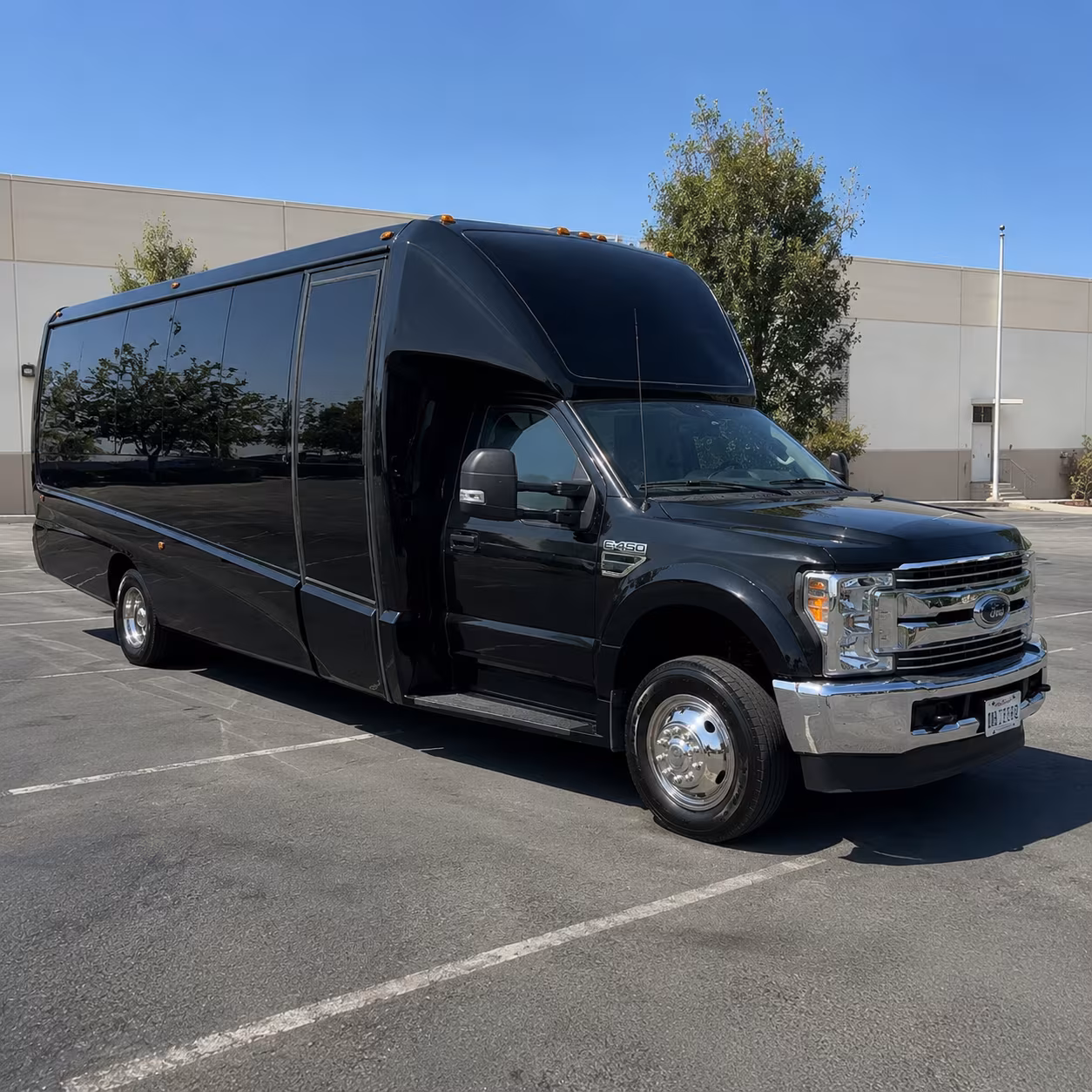 Jacksonville Sporting Event Transportation party bus exterior