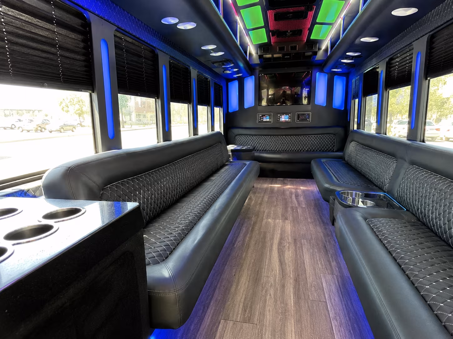 Jacksonville Sporting Event Transportation onboard seating