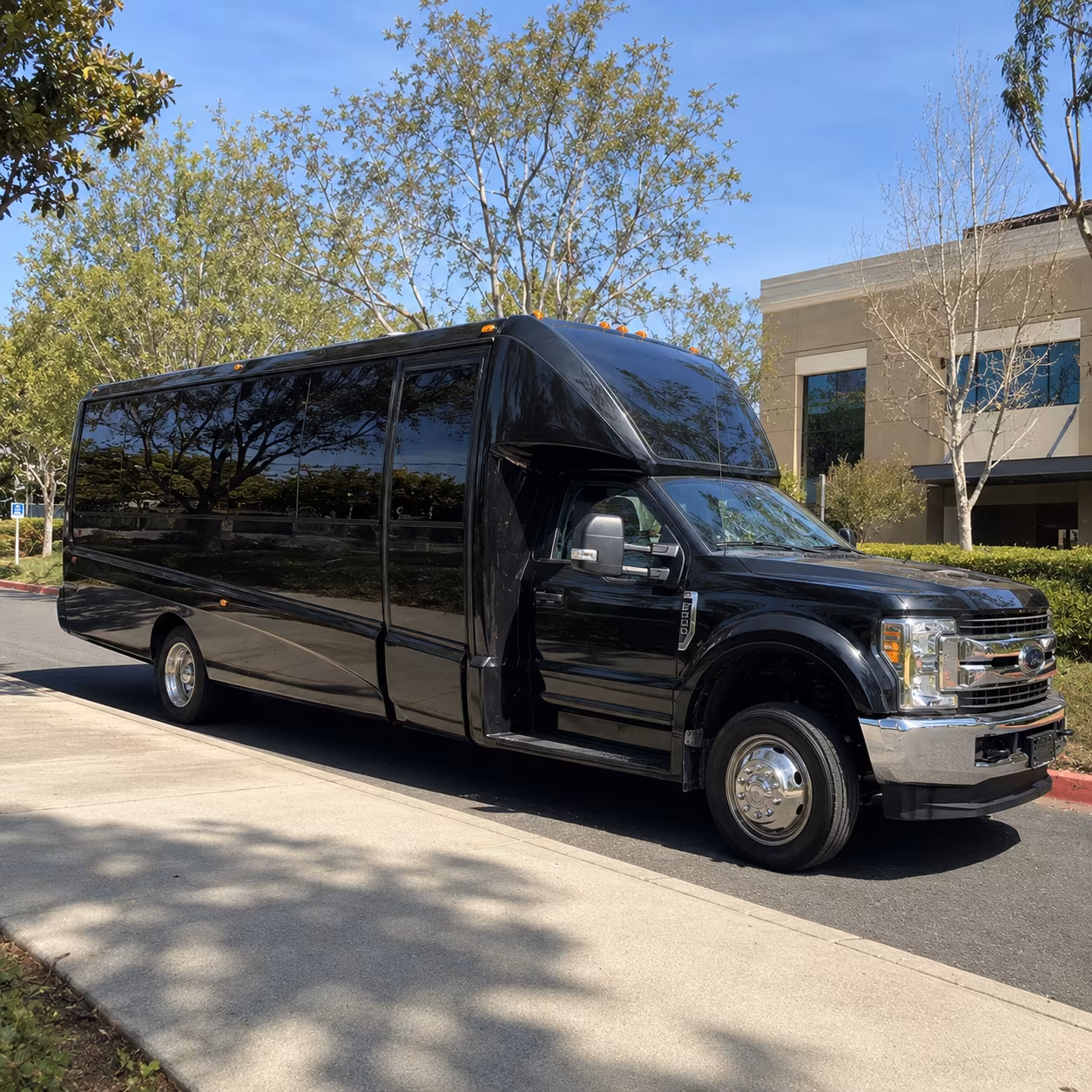 Jacksonville Sporting Event Transportation party bus exterior