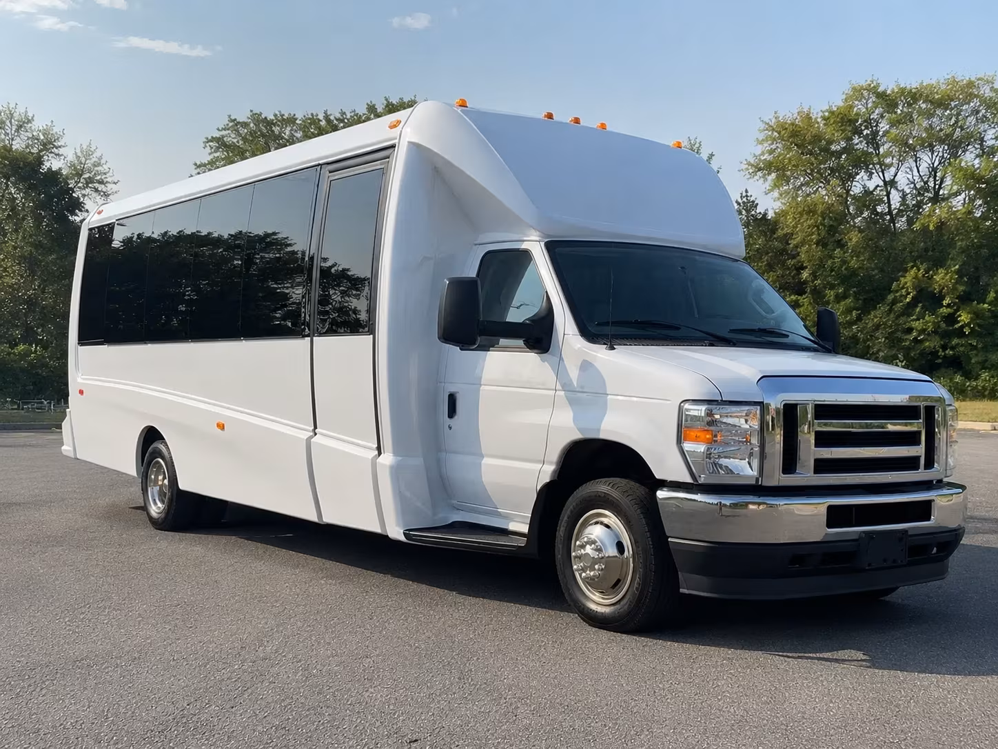 Jacksonville Wedding Transportation party bus exterior