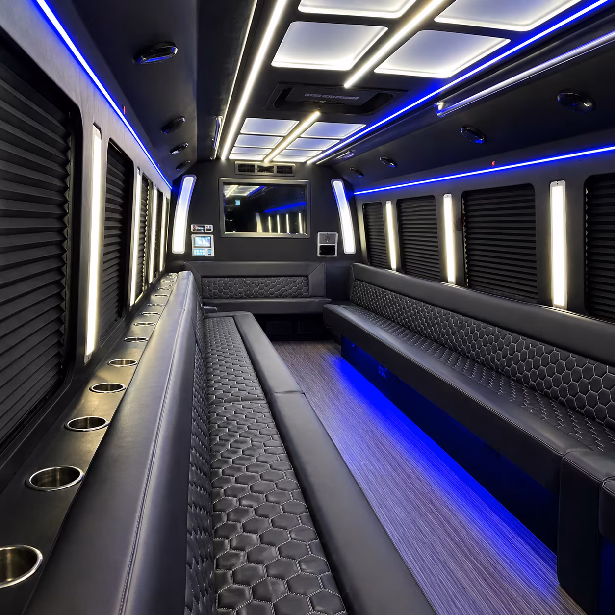 Jacksonville Winery Tour & Pub Crawl Transportation onboard seating