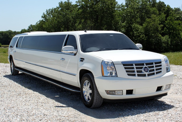 Jacksonville White Escalade Limo