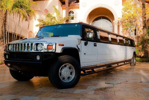 Jacksonville White Hummer Limo